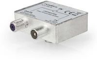 Nedis CSGB40970ME Műholdas és antenna adapter | IEC (Koax) Aljzat | F Aljzat / IEC (Koax) kép