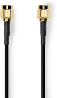 Nedis CSGP02000BK20 Antenna Kábel | SMA Dugasz | SMA Dugasz | Aranyozott | 50 Ohm | Egyes kép
