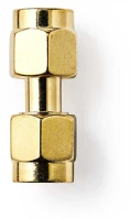 Nedis CSGP02941GD SMA adapter | SMA Dugasz | SMA Dugasz | Aranyozott | 50 Ohm | Egyenes | Réz kép