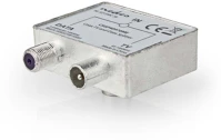 Nedis CSGP40970ME Műholdas és antenna adapter | F Aljzat / IEC (Koax) Dugasz | IEC (Koax) kép
