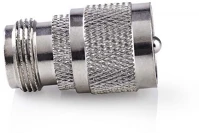 Nedis CSGP43942ME Műholdas és antenna adapter | PL259 Dugasz | N Aljzat | Nikkelezett | 75 kép