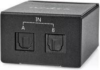 Nedis DC TÁP / 2X Digital audio switch | 2 irányú | csatlakozó bemenet: kép