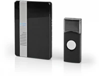 Nedis DOORB223CBK Vezeték nélküli csengő 80 db - fekete kép