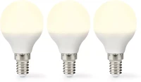 Nedis E14 | G45 | 4.9 W | 470 LM | 2700 K meleg fehér | homályos | 3 db kép