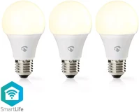 Nedis E27 | 800 LM | 9 W meleg fehér | 2700 k | android™ / ios | a60 | 3 db kép