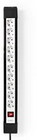 Nedis EXS103F1PRO Hálózati elosztó kapcsolóval 10-es - 3x 1,5 mm2 - 3 m kép