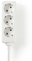 Nedis EXSO330F1WTB Elosztó | Földelt csatlakozó / F típus (CEE 7/7) | 3 utas | 3.00 m | 3680 kép