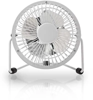 Nedis FNDK1WT10 Asztali usb ventilátor 10cm fehér kép