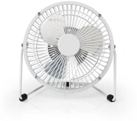 Nedis FNDK1WT15 Nedis FNDK1WT15 mini asztali ventilátor fehér kép