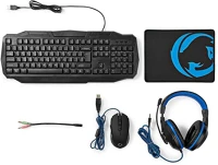 Nedis GCK41100BKUS Kombinált készlet videojátékokhoz kép