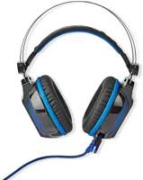 Nedis GHST500BK Gamer headset kép