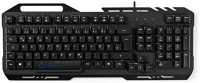 Nedis GKBD200BKDE Vezetékes Gaming Keyboard | USB 2.0 | Fóliabillentyûzet | LED | Német | kép