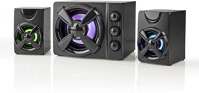 Nedis GSPR31021BK Gaming hangszóró | Hangszórócsatornák: 2.1 | USB-áramellátású | 3.5 kép