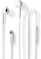 Nedis HPWD2080WT Vezetékes fülhallgató | Lightning | Kábel hossz: 1.20 m | Beépített kép