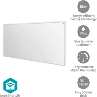 Nedis HTIP700WTW Pérmium WIFI-s SmartLife Infravörös fűtőpanel | 700 W | 1 kép