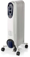 Nedis HTOI30WT7 Olajradiátor | 600 / 900 / 1500 W | 7 Uszony | Állítható hőmérséklet | kép