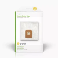 Nedis JC861 | FEHÉR Porszívó porzsák | 4 db | szintetikus | legtöbb értékesített: tristar kép