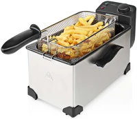 Nedis KADF301FSR Hidegzónás olajsütő - 3 literes kép