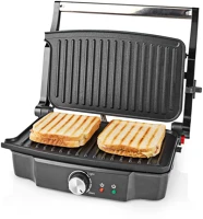 Nedis KAGR131FSR Kontaktgrill, 1500w kép