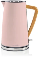 Nedis KAWK510EPK Puha borítású vízforraló rózsaszín kép