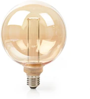 Nedis LBRDE27G125AR LED izzóval E27 | G125 | 3.5 W | 120 lm | 1800 K | Állítható fényerõ | kép