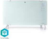 Nedis LED | 15 - 35 °C Smartlife konvektor | wi-fi | fürdőszobába alkalmas | üveg panel | 2000 w kép