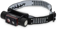 Nedis LHLR10WBK LED fejlámpa | Elemes Áramellátás / USB-áramellátású | 3.7 V DC | kép