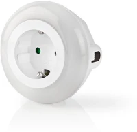 Nedis LNLGSOCK01 Led éjszakai irányfény fényérzékelővel + konnektor () kép