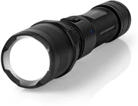 Nedis LTRR10WBK LED zseblámpa | Elemes Áramellátás | 3.7 V DC | 10 W | Beépített kép