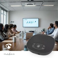 Nedis MICCWS126BK konferencia mikrofon, Bluetooth, mikrofon hatótávolsága: 10 m kép