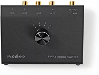 Nedis MM / 3X Analóg audio kapcsoló | 4-port port(s) | csatlakozó bemenet: 1x 3.5 kép