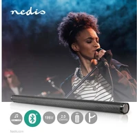 Nedis NEDISSPSB410BK-1 HI-FI Vezeték nélküli Bluetooth multimédia hangszóró, HI-FI hangzás Ez kép