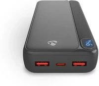 Nedis PBKPD20W225BK powerbank hordozható külső akkumulátor, power bank 20 000mAh, 1,5 / 1,67 kép