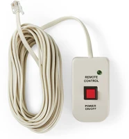 Nedis PIMSRC05WT Inverter távirányító | 5.00 m | rj10 | fehér kép