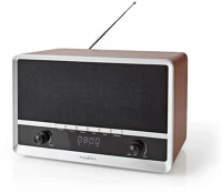 Nedis RDFM5200BN Retró akkumulátoros asztali rádió - bluetooth kép