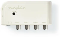 Nedis SAMP40045WT CATV erősítő | Nyereség: 10 dB | 50 - 694 MHz | Kimenő csatlakozók kép