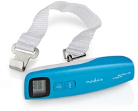 Nedis SCLU112BU Digitális poggyász mérleg | 50 kg | tára funkció kép