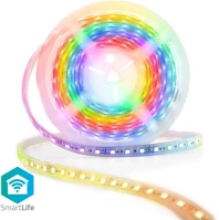Nedis SMD | 5.00 M | IP65 | 2700 K | 960 LM Smartlife led szalag | wi-fi | több szín | kép