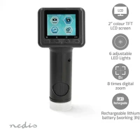 Nedis TO 48MP | 2”INCH Microscope Camera | Maximum battery play time: 5 hrs | Built-in microphone | kép