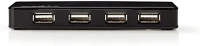 Nedis UHUBU2730BK USB HUB Uhubu2730bk usb hub kép