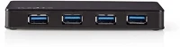 Nedis UHUBU3420BK USB HUB Uhubu3420bk usb hub kép