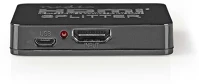 Nedis VSPL34002BK Hdmi splitter, 1 x hdmi be - 2 x hdmi ki, hdmi1.4 (4k 30hz) kép