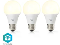 Nedis WIFILW32WTE27 SmartLife LED Izzó | Wi-Fi | E27 | 800 lm | 9 W | Meleg Fehér | 2700 K | kép