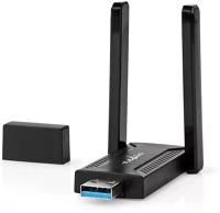 Nedis WSNWA1210BK wireless adapter ac1200, 2.4/5 ghz (dual band), usb3.0, wi-fi 1200 mbps kép