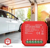 Nedis ZBGDN10RD smart Garázskapu-nyitó | 2,5 W | Terminál csatlakozás | Alkalmazás kép