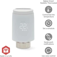 Nedis ZBHTR20WT SmartLife Radiátor Vezérlés | Zigbee 3.0 | Elemes Áramellátás | LED | kép