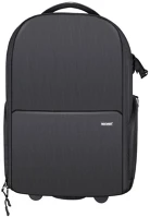 Neewer B078PGJ4HW 2 az 1-ben bőrönd és hátizsák fekete kép