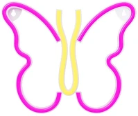 Neolia RTV100306 led dekorációs lámpa pillangó, 61 lumen, ki/be kapcsoló, usb vagy 3xaa 1 kép