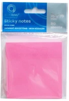 Neon ORINK_BR7676PNEON Jegyzettömb öntapadó, 76x76mm, 80lap, bluering® ,  pink kép