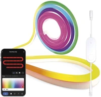 Neon ZPW313I Gosmart rugalmas led szalag  fehér, 3 m, 24 w, rgbic dimmelhető, wifi kép